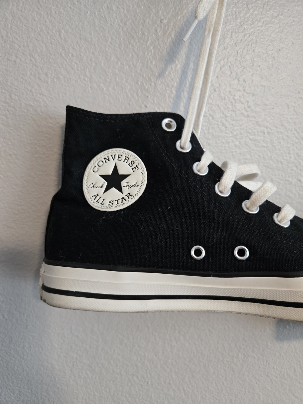 Converse Chuck Taylor All Star Black High Top Leopard C Sneakers Size 10 Men 8 - Picture 6 of 12